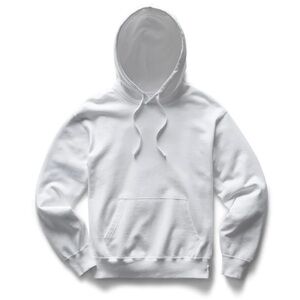 NWT Reigning Champ Lightweight Relax Terry Pullover Hoodie XS White